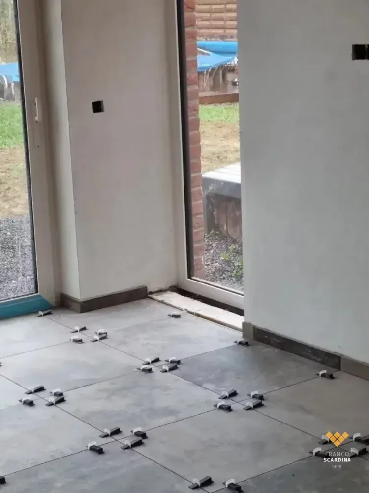 carrelage en pose